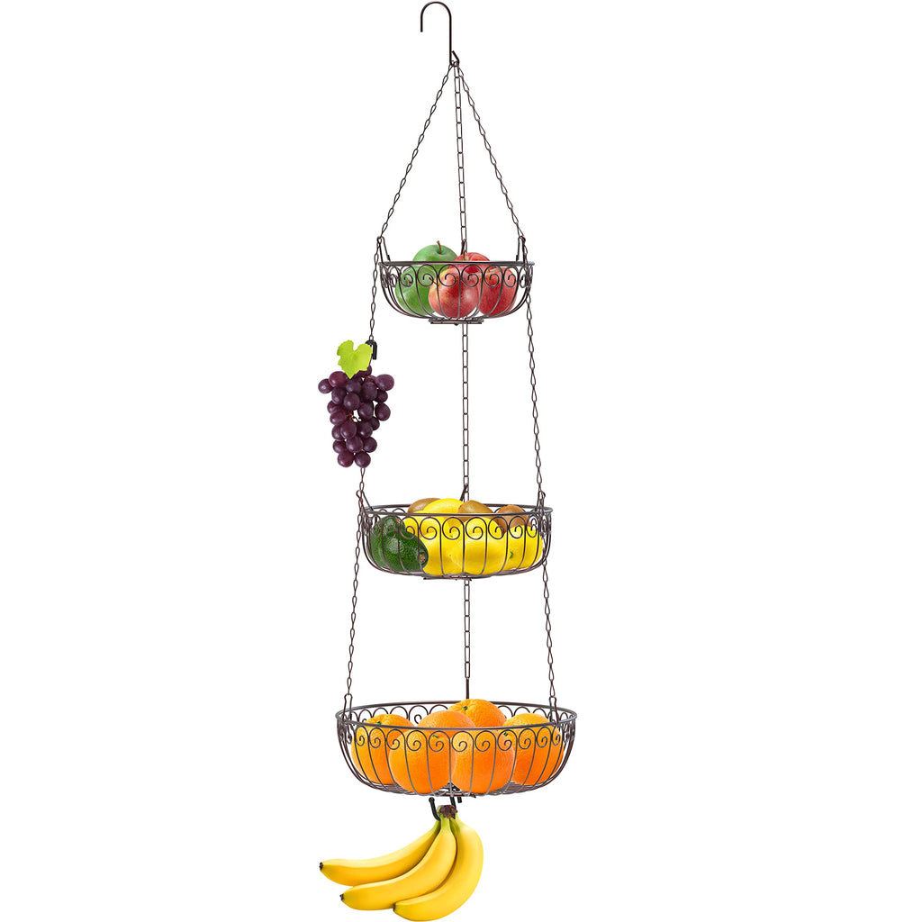 3-Tier Hanging Fruit Basket C5880