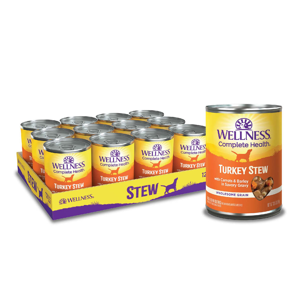Grain Free Turkey Recipe Canned Wet Dog Food, 12.5 oz, Pack of 12 Cans T80486