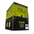 Blue 1000ft Cat6 Riser UTP Bulk Ethernet Cable R318