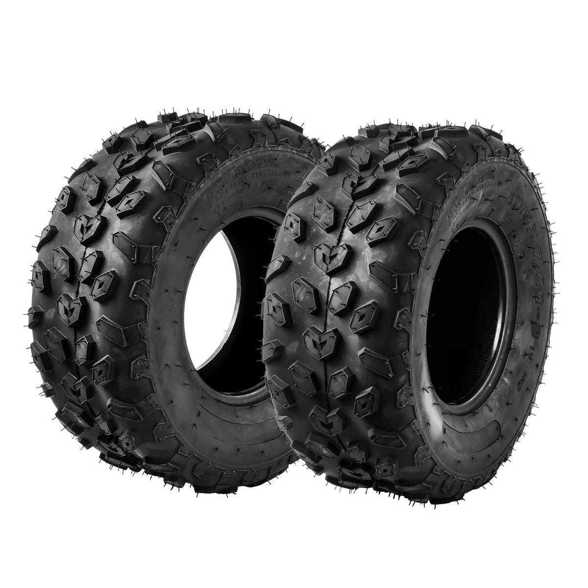 ATV UTV All-Terrain Tires 19x7-8 Set 2 L34357