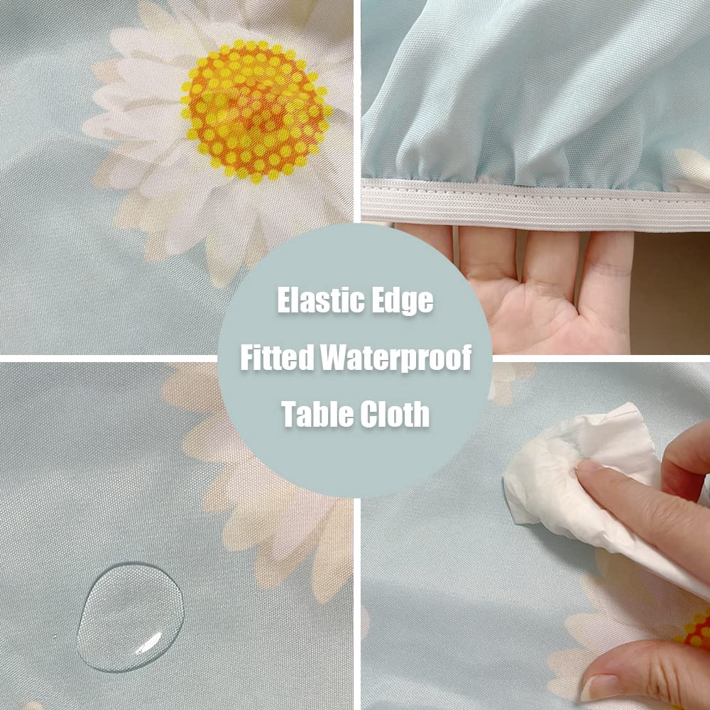 Fitted Square Tablecloths with Elastic L48856