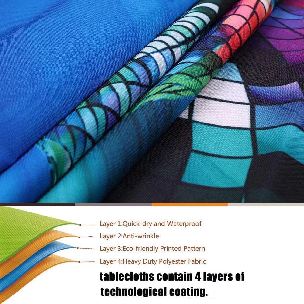 Fitted Square Tablecloths with Elastic L48856