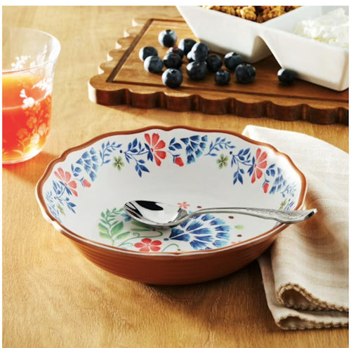 12-Piece Bamboo Melamine Dinnerware Set U45463