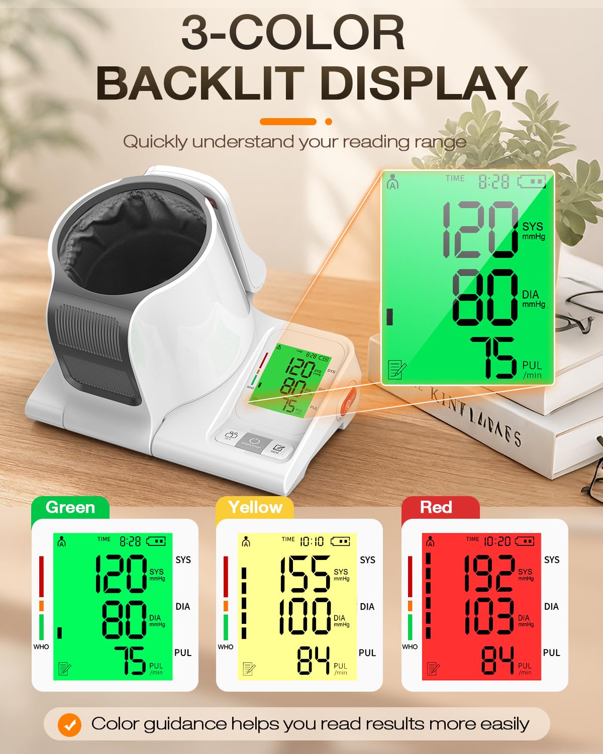 Upper Arm Blood Pressure Monitor Large Z2670