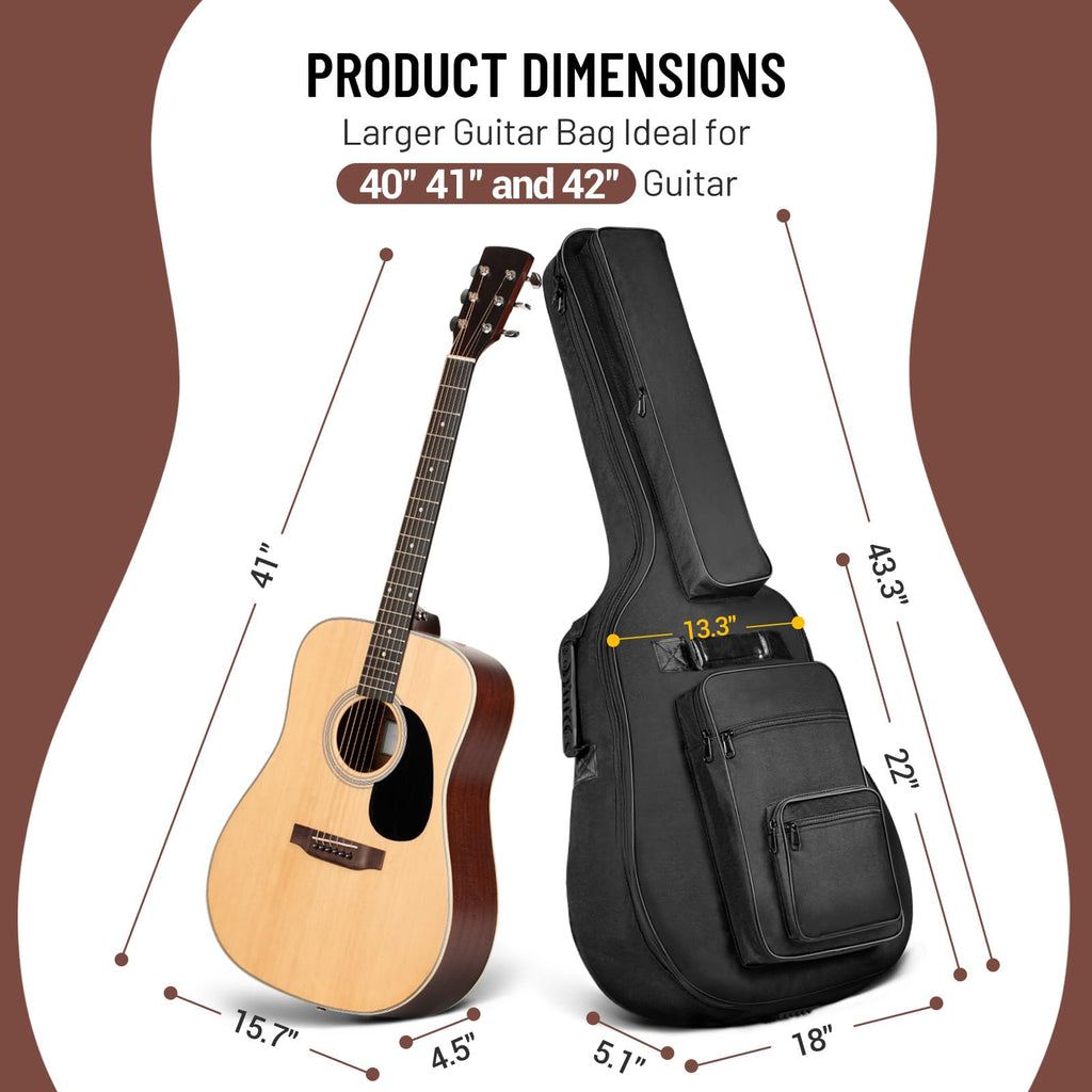 Thick Padding Waterproof Acoustic Guitar Bag 40 41 inch V82903