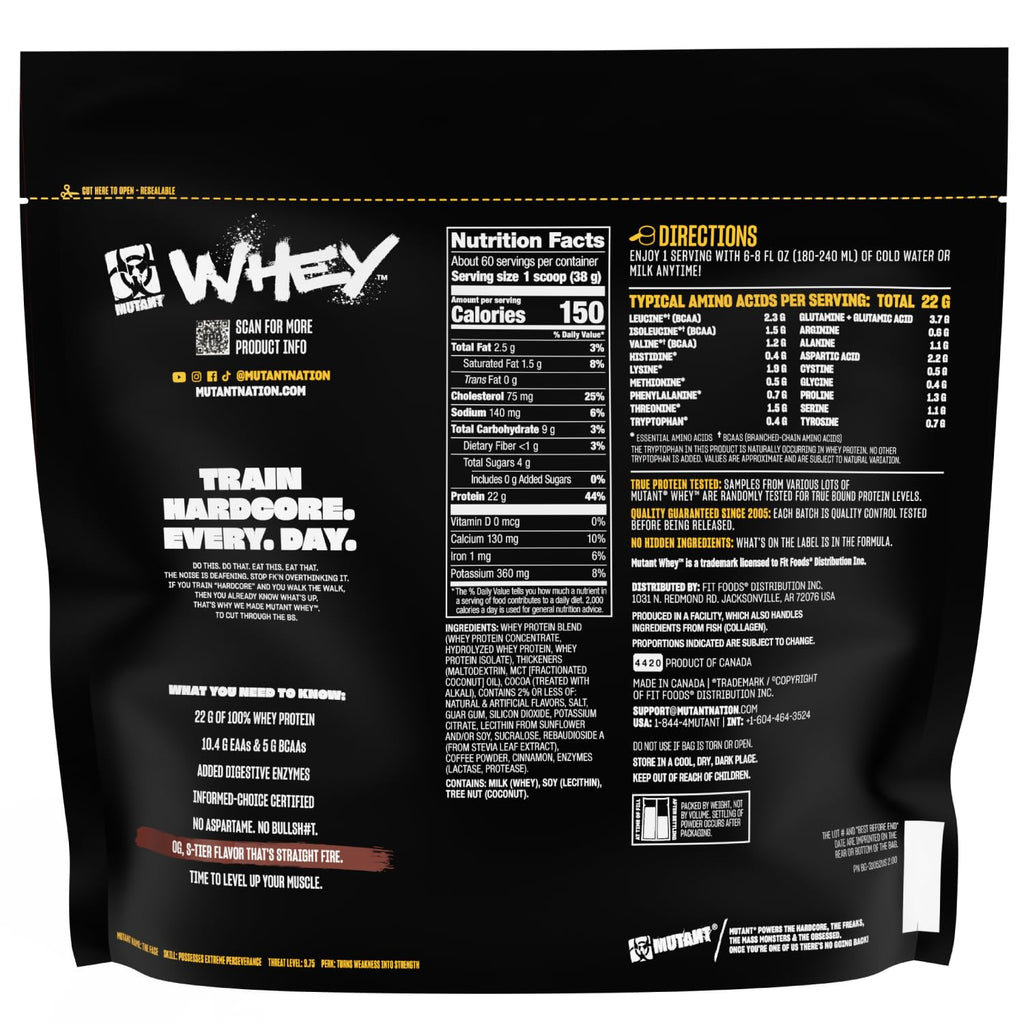Whey Protein Powder Triple Chocolate 5 lb C834620