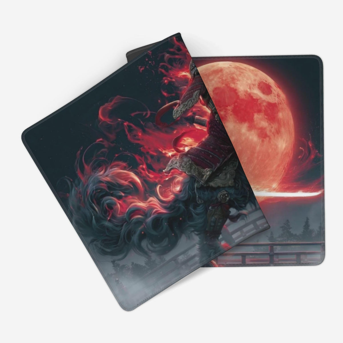Samurai Cat XL Gaming Mouse Pad Z66936