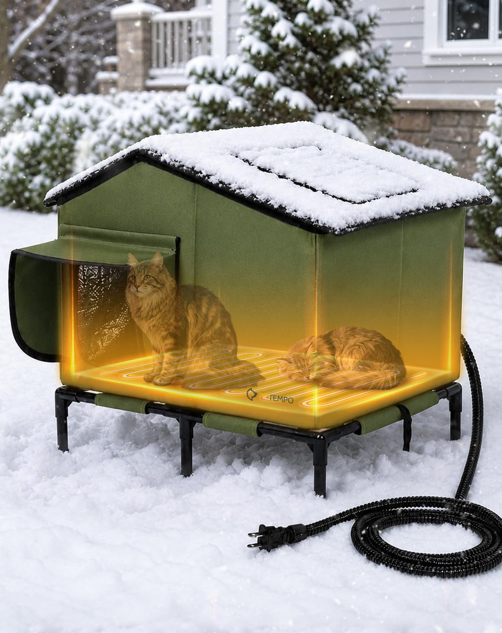 Heated Cat House M5283