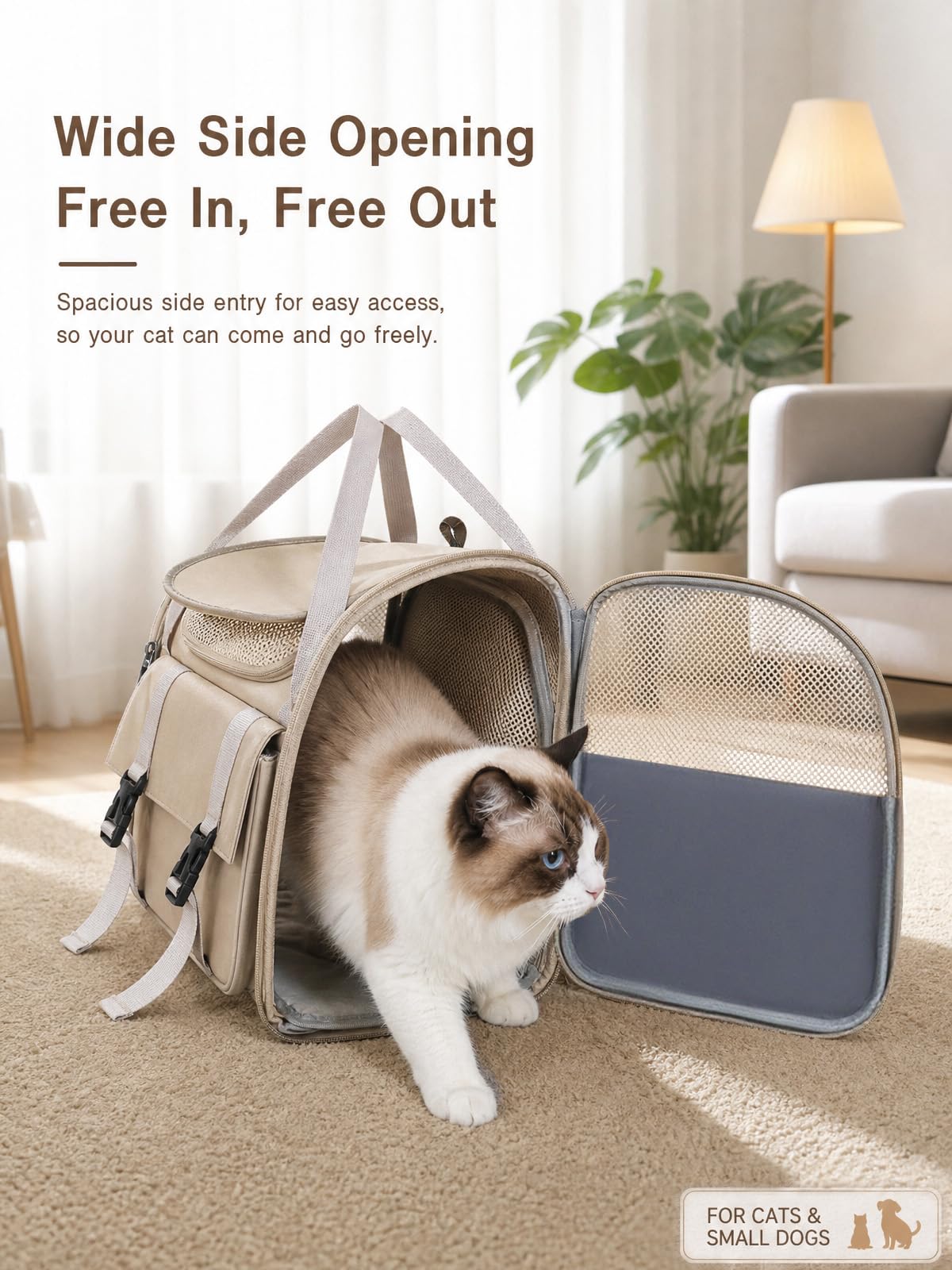 Soft Pet Backpack Carrier H226243
