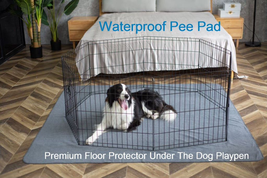 Non-Slip Washable Waterproof Dog Pad 72"x72" L439