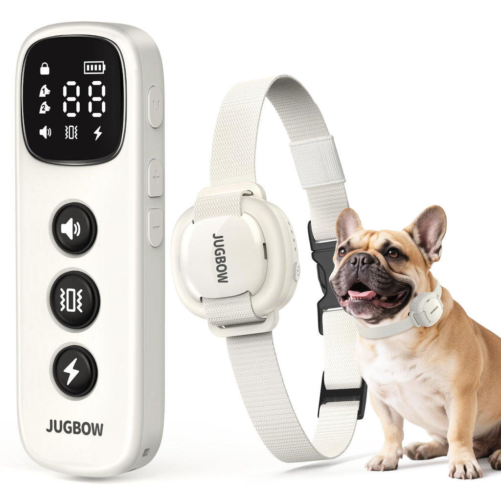 White 4200FT Range Dog Shock Collar N7733