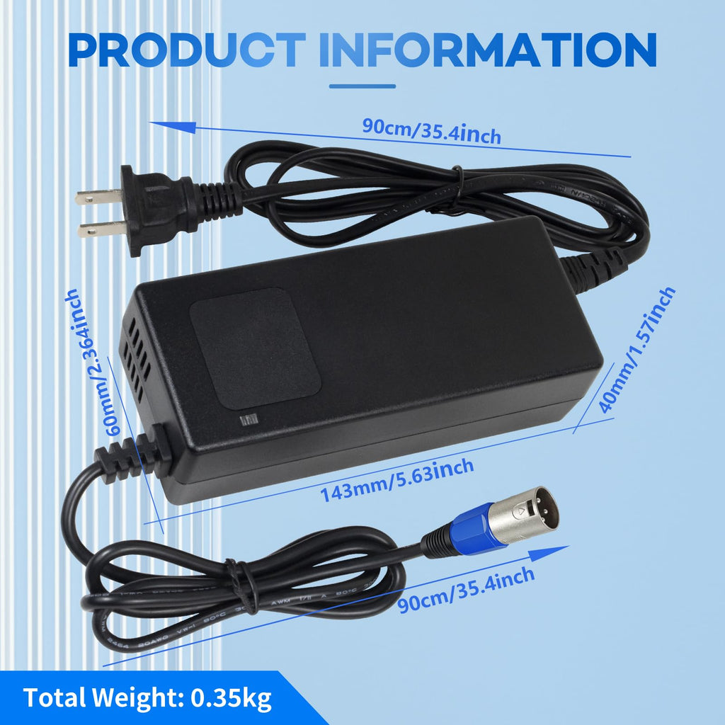 24V Lithium Battery Charger 29.4V 4A L2980