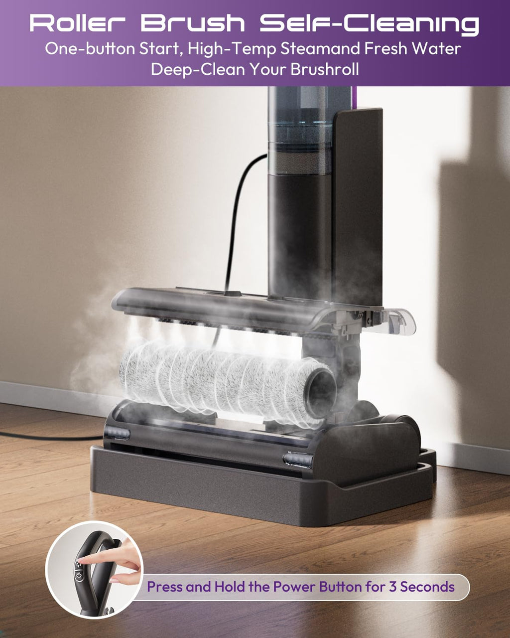Lightweight 4-in-1 Steam Mop F254