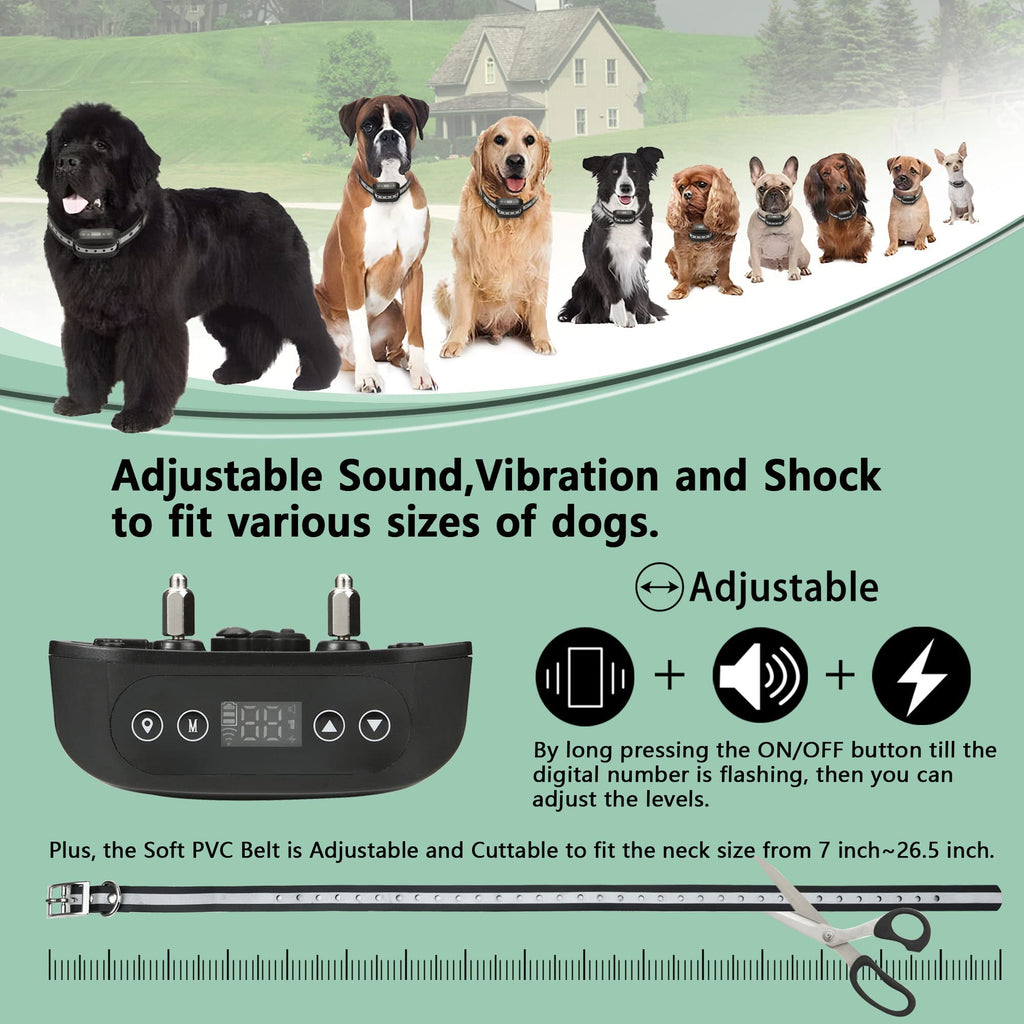 GPS Wireless Dog Fence System for 2 Dog N335