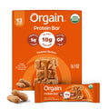 Organic Vegan 10g Protein Bars Peanut Butter 12 Pk H327