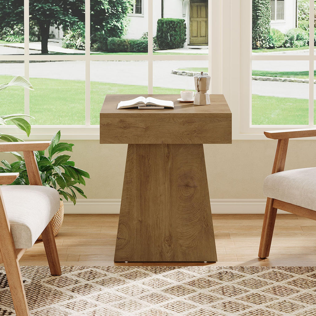 Small End Table Set of 2 Light Brown M228355