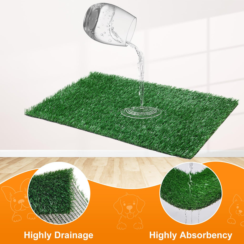 Dog Grass Pad with Tray 16x20in E656822