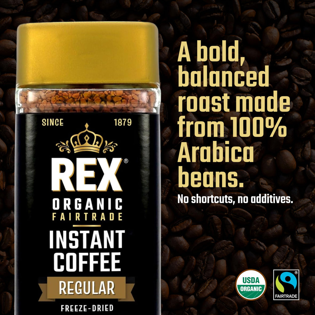 Organic Fairtrade Instant Coffee 3.53 oz F884766