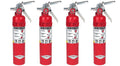 2.5lb ABC Dry Chemical Fire Extinguisher with Wall Bracket D436651