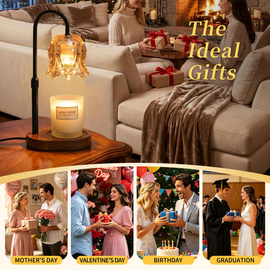 Candle Warmer Lamp with Timer O588223