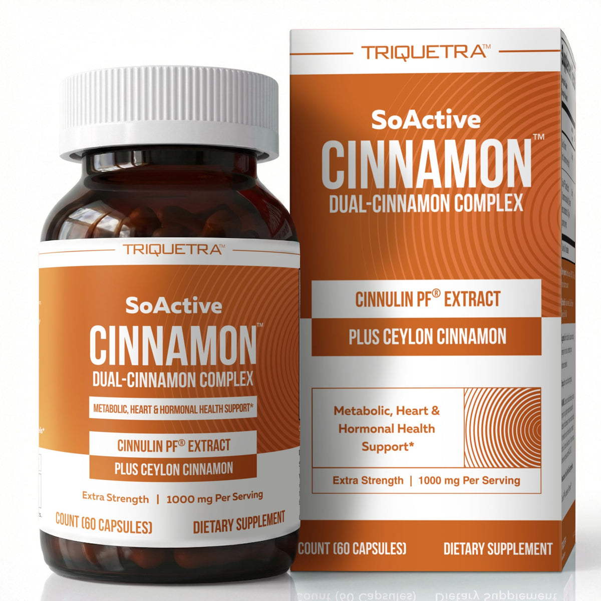 Cinnamon 1000mg Extract 60 Vegan Capsules Y40741