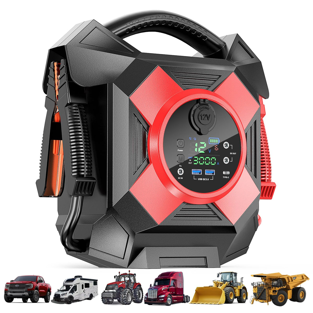 12V Semi Truck Jump Starter Heavy Duty Z50723