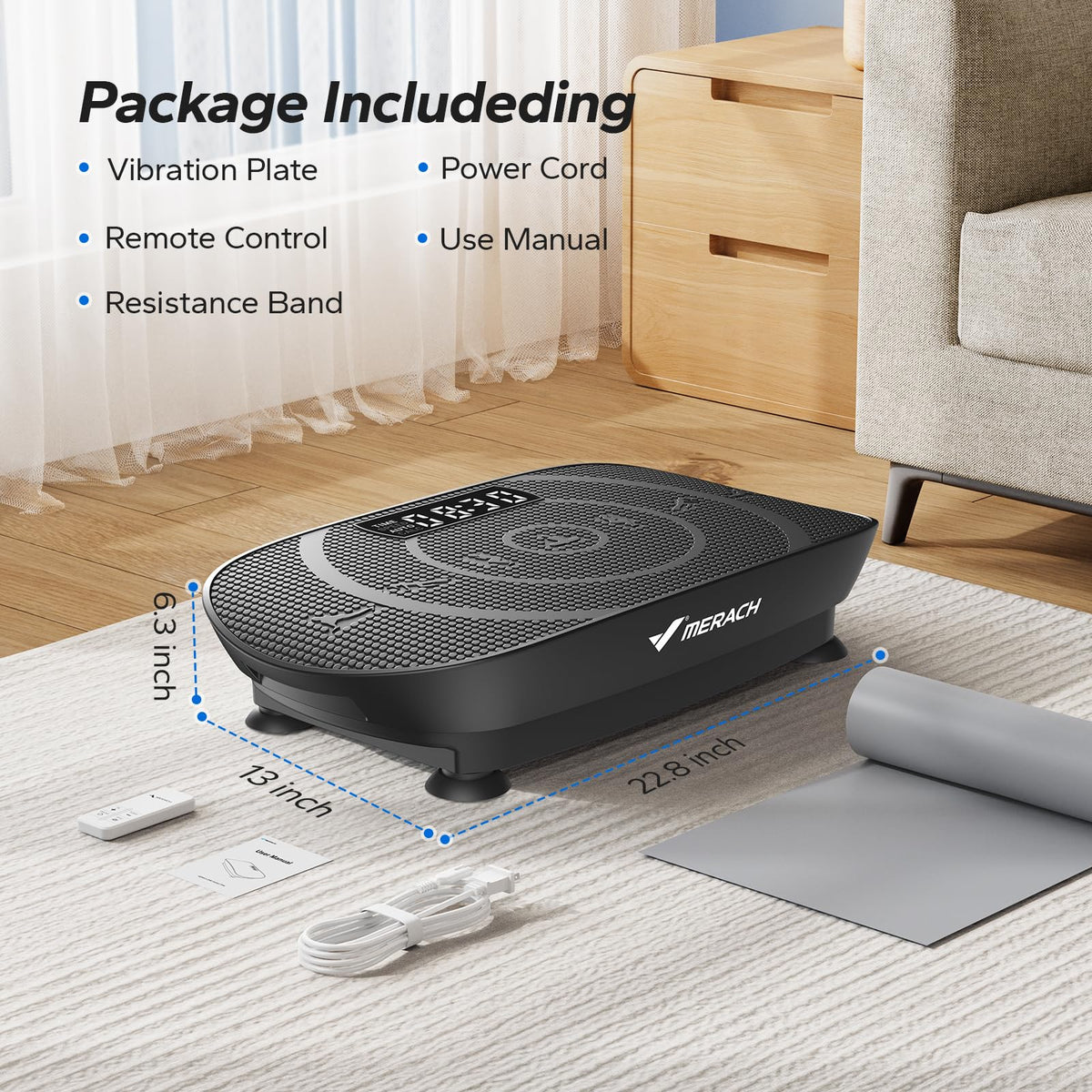 Curved Vibration Plate Exercise Machine G1262