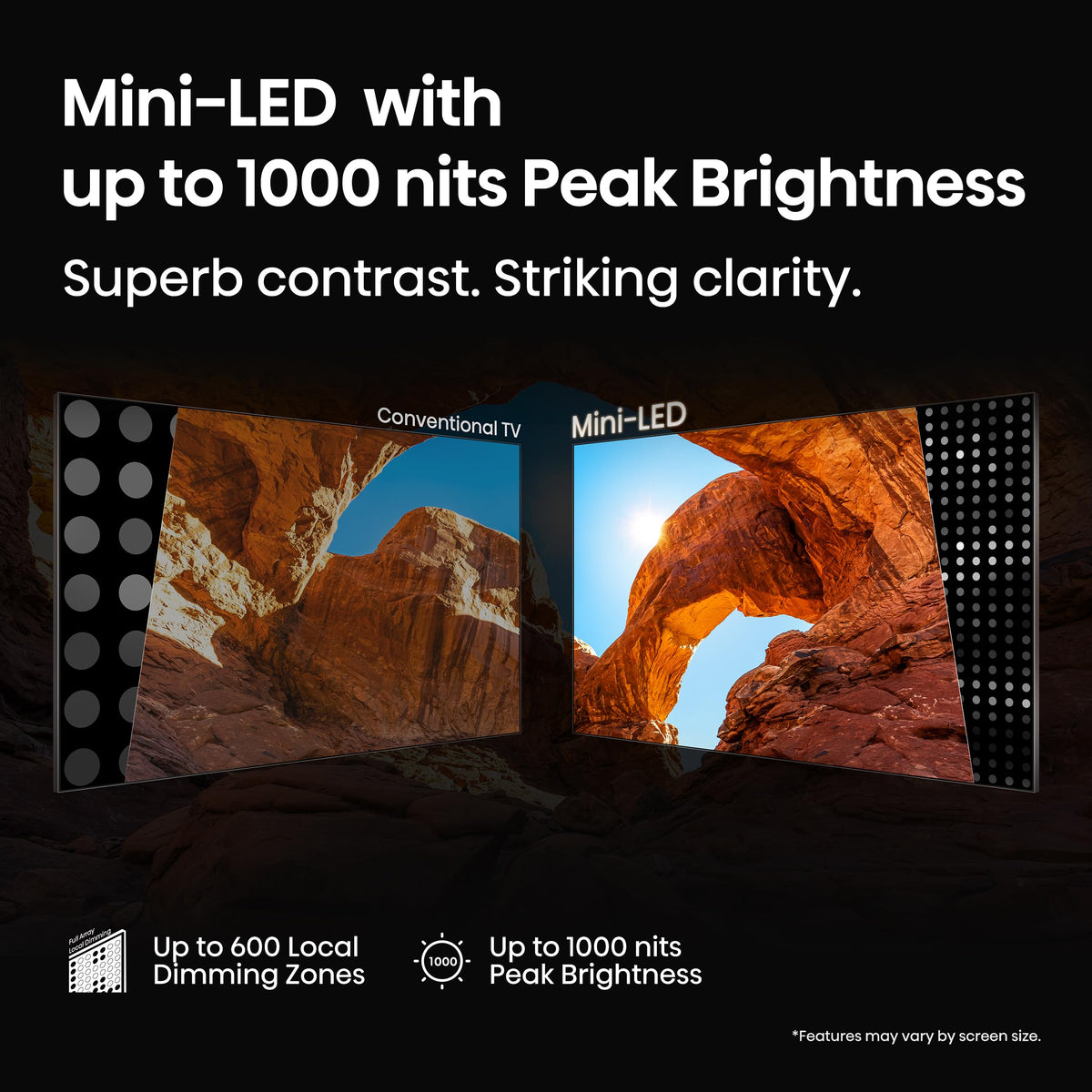 65" Mini-LED 4K UHD Smart TV P7669