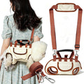 Hands Free Dog Backpack Carrier for Small Dogs, Breathable Pet Carrier with Adjustable Straps Z835