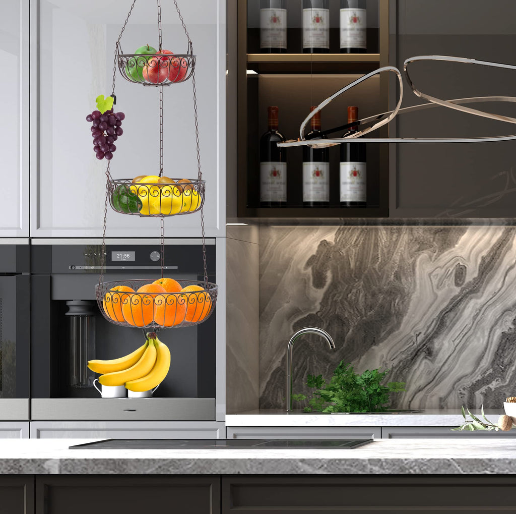 3-Tier Hanging Fruit Basket C5880