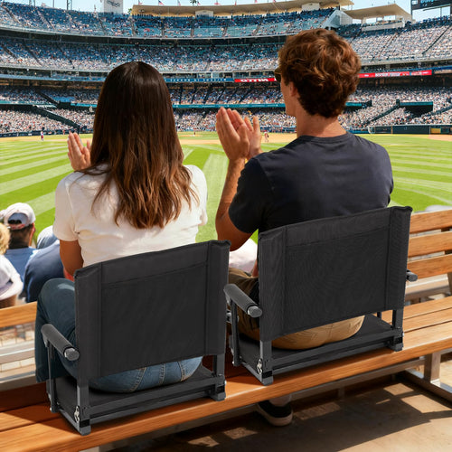 2 PCS Stadium Seats with Back Support E2509