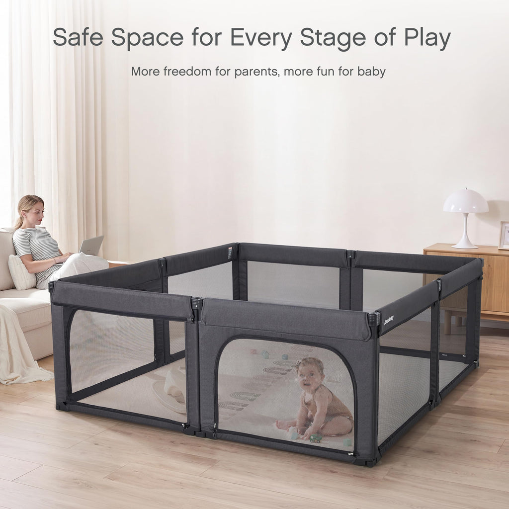 8-Panel Foldable Baby Playpen K61526