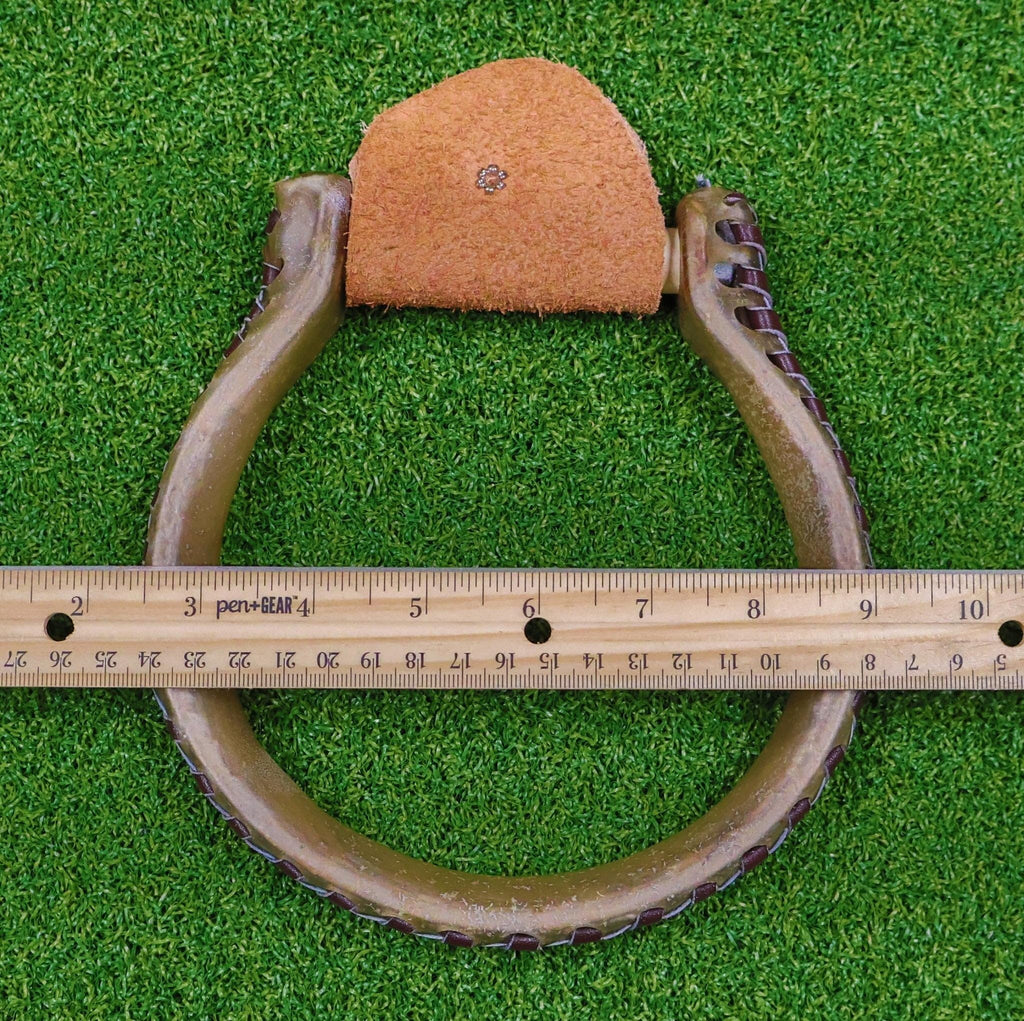 Oxbow Round Metal Western Stirrups N820