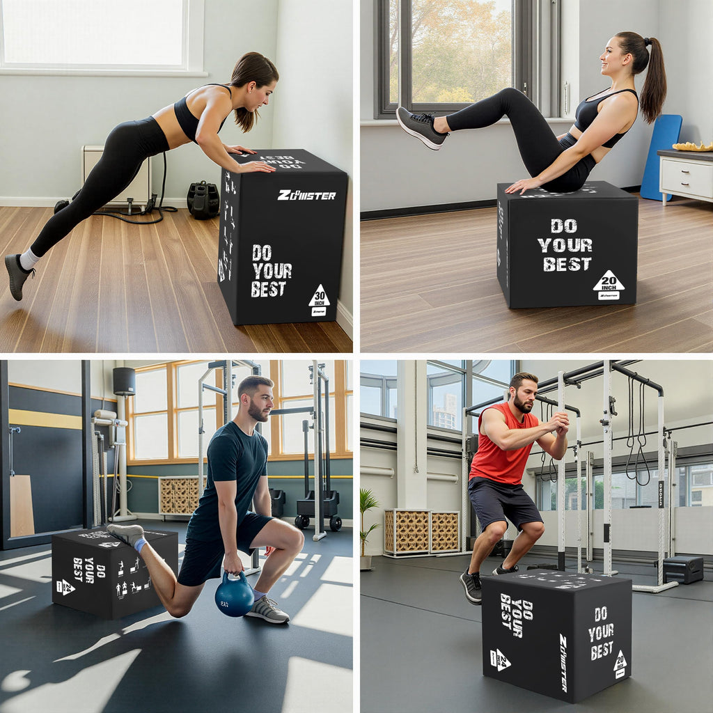 3-in-1 Plyometric Jump Box U536096