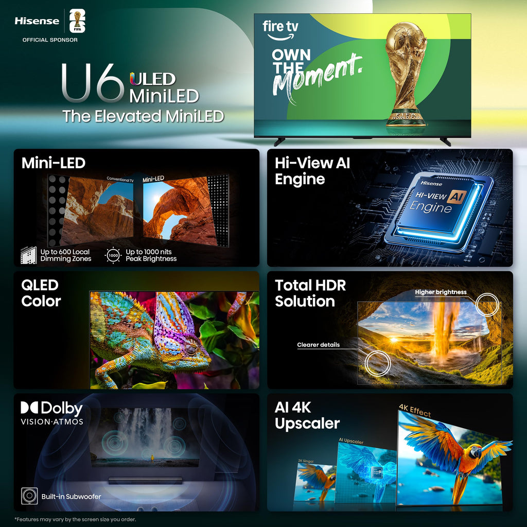65" Mini-LED 4K UHD Smart TV P7669